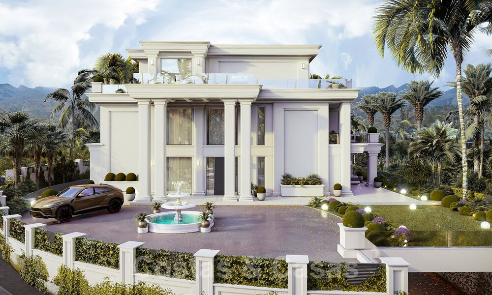 Modernas villas de estilo vanguardista en venta en la prestigiosa Milla de Oro de Marbella 36426