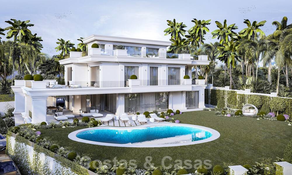 Modernas villas de estilo vanguardista en venta en la prestigiosa Milla de Oro de Marbella 36429