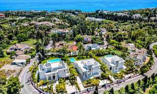 Modernas villas de estilo vanguardista en venta en la prestigiosa Milla de Oro de Marbella 69669 