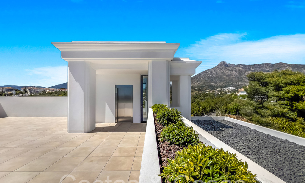 Modernas villas de estilo vanguardista en venta en la prestigiosa Milla de Oro de Marbella 69704