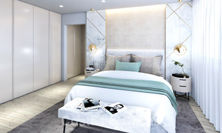 Villas modernas y contemporáneas en construcción a la venta, a tiro de piedra del campo de golf ubicado en Marbella - Estepona 37021 
