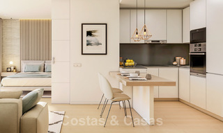 Modernos apartamentos de lujo a la venta en un exclusivo complejo con laguna privada en la Costa del Sol 37073 