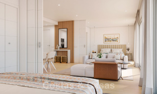 Modernos apartamentos de lujo a la venta en un exclusivo complejo con laguna privada en la Costa del Sol 37082 