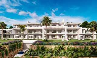 Modernos apartamentos de lujo a la venta en un exclusivo complejo con laguna privada en la Costa del Sol 37088 