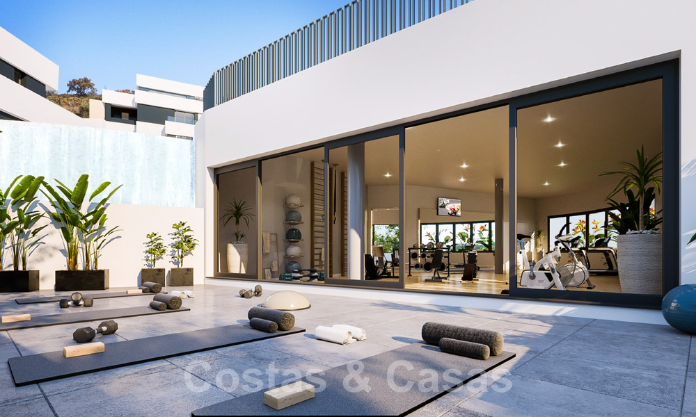 Nuevo proyecto de diseño contemporáneo con apartamentos de lujo en venta con impresionantes vistas al mar en Marbella Este 37388