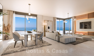 Nuevo proyecto de diseño contemporáneo con apartamentos de lujo en venta con impresionantes vistas al mar en Marbella Este 37394 