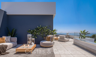 Nuevo proyecto de diseño contemporáneo con apartamentos de lujo en venta con impresionantes vistas al mar en Marbella Este 37398 