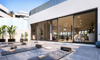 Nuevo proyecto de diseño contemporáneo con apartamentos de lujo en venta con impresionantes vistas al mar en Marbella Este 47628 