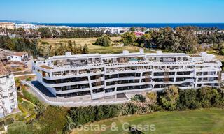 Primera línea de golf, modernos y lujosos apartamentos en venta, a poca distancia de los servicios en Guadalmina y San Pedro en Marbella 806665 