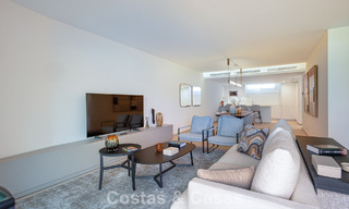 Primera línea de golf, modernos y lujosos apartamentos en venta, a poca distancia de los servicios en Guadalmina y San Pedro en Marbella 806676 