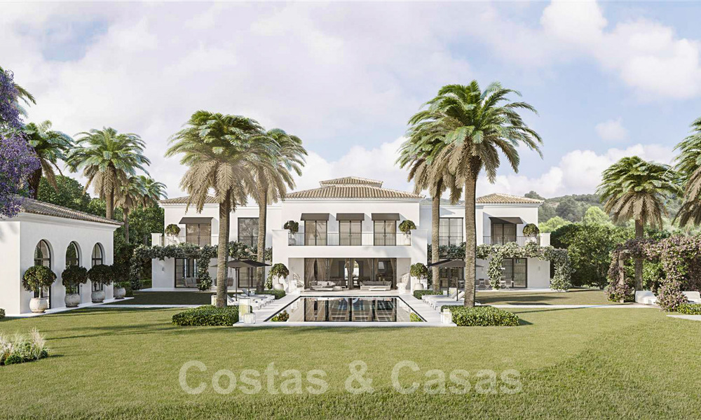 Majestuosa y contemporánea villa mediterránea de lujo en venta con impresionantes vistas al mar en la exclusiva Cascada de Camoján en Marbella 38059