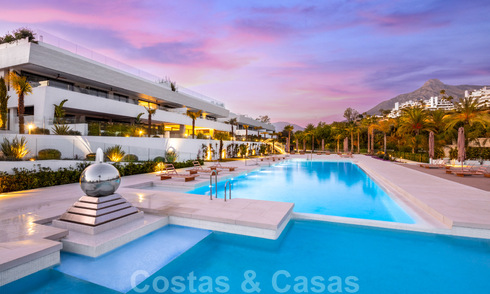 Listo para entrar a vivir, magnífico y exclusivo apartamento dúplex en venta en la Milla de Oro de Marbella 38185