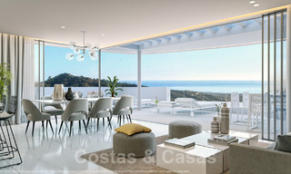 Apartamentos lujosos, modernos y contemporáneos con impresionantes vistas al mar en venta a poca distancia del centro de Marbella 38318 