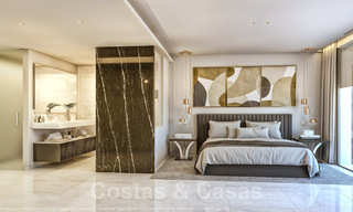 Apartamentos lujosos, modernos y contemporáneos con impresionantes vistas al mar en venta a poca distancia del centro de Marbella 38320 