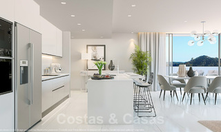 Apartamentos lujosos, modernos y contemporáneos con impresionantes vistas al mar en venta a poca distancia del centro de Marbella 38321 