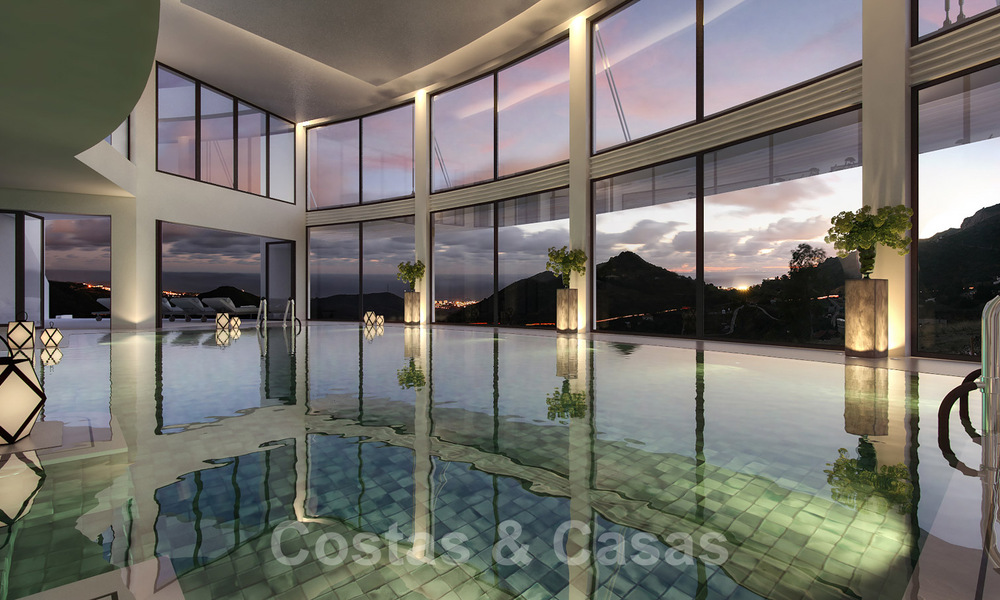 Apartamentos lujosos, modernos y contemporáneos con impresionantes vistas al mar en venta a poca distancia del centro de Marbella 38326