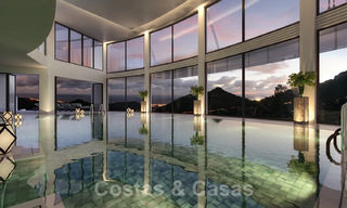 Apartamentos lujosos, modernos y contemporáneos con impresionantes vistas al mar en venta a poca distancia del centro de Marbella 38326 