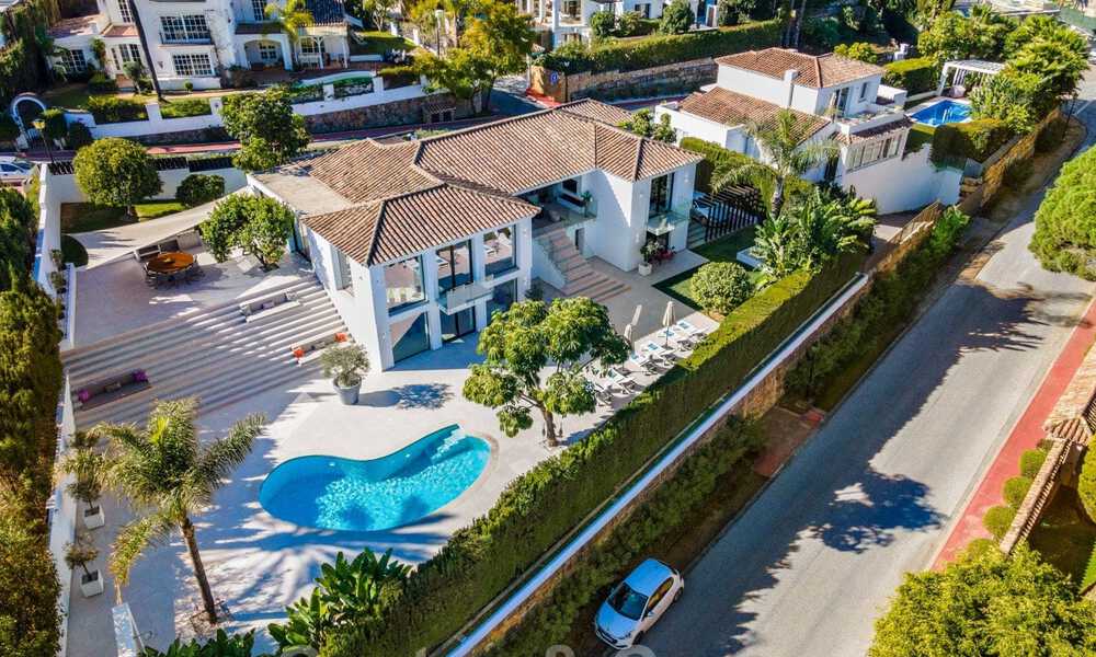 Elegante villa de lujo en venta en el centro del Valle del Golf en Nueva Andalucía, Marbella 38202
