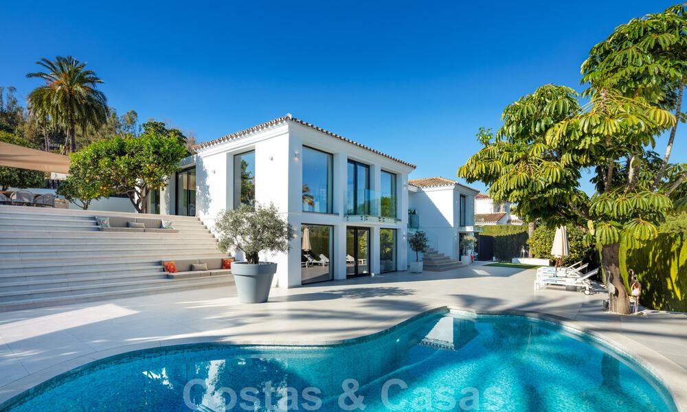 Elegante villa de lujo en venta en el centro del Valle del Golf en Nueva Andalucía, Marbella 38208