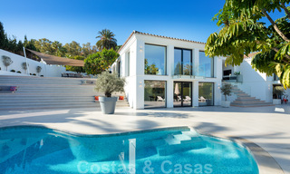 Elegante villa de lujo en venta en el centro del Valle del Golf en Nueva Andalucía, Marbella 38209 