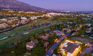 Elegante villa de lujo en venta en el centro del Valle del Golf en Nueva Andalucía, Marbella 38226 