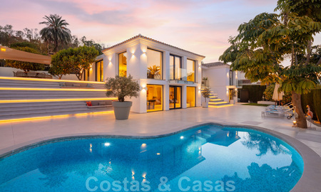 Elegante villa de lujo en venta en el centro del Valle del Golf en Nueva Andalucía, Marbella 38228