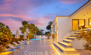 Elegante villa de lujo en venta en el centro del Valle del Golf en Nueva Andalucía, Marbella 38230 