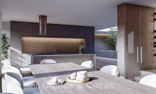 Moderno y espacioso ático de diseño en venta en segunda línea de playa y a poca distancia del centro de Puerto Banús en Marbella 38251 