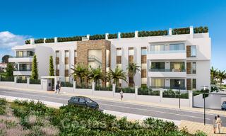 Nueva promoción con apartamentos y áticos de lujo con piscina privada a 500 metros del mar en Estepona 38405 