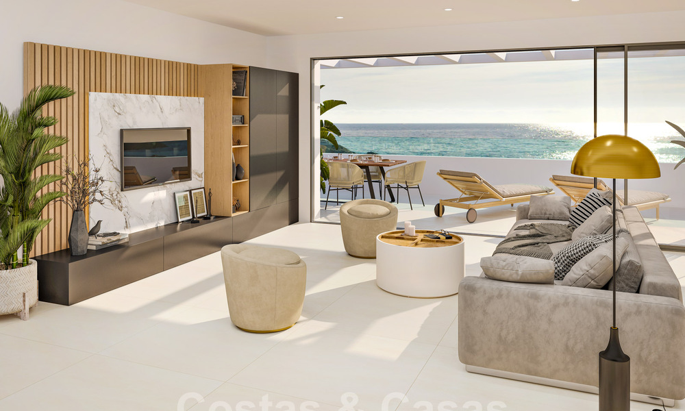 Nueva promoción con apartamentos y áticos de lujo con piscina privada a 500 metros del mar en Estepona 38415