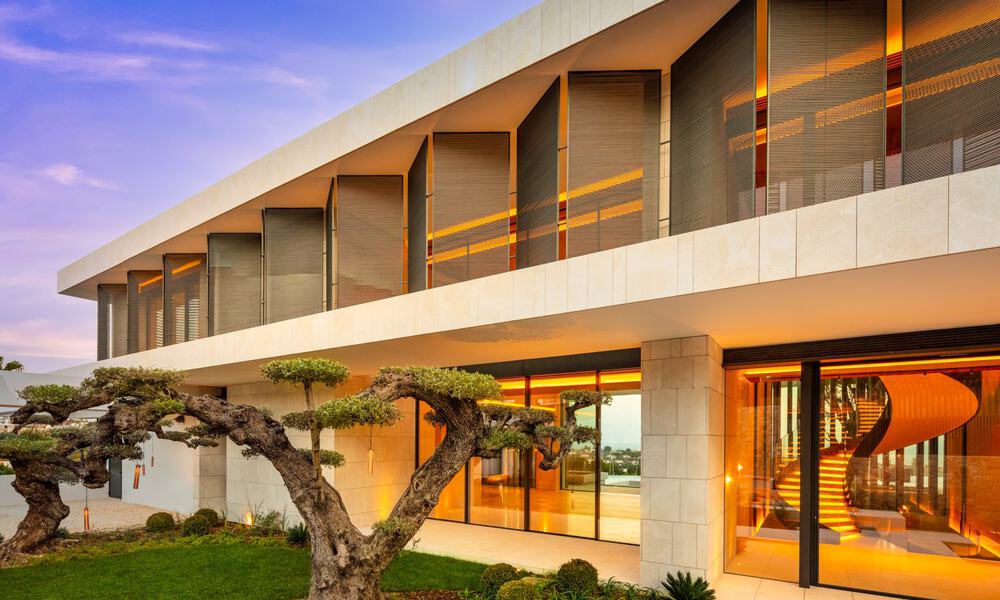 Nueva, moderna y majestuosa villa en venta con vistas panorámicas en un resort de golf de cinco estrellas en Marbella - Benahavis 38486