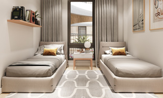 Nuevos y modernos apartamentos en venta al lado de la playa de Elviria en Marbella 38507 
