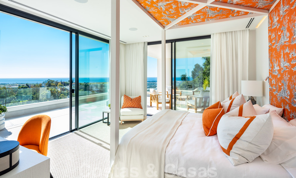 Llave en mano, villa de lujo con vistas panorámicas al mar, en un resort de golf de primera categoría, Benahavis - Marbella 38521