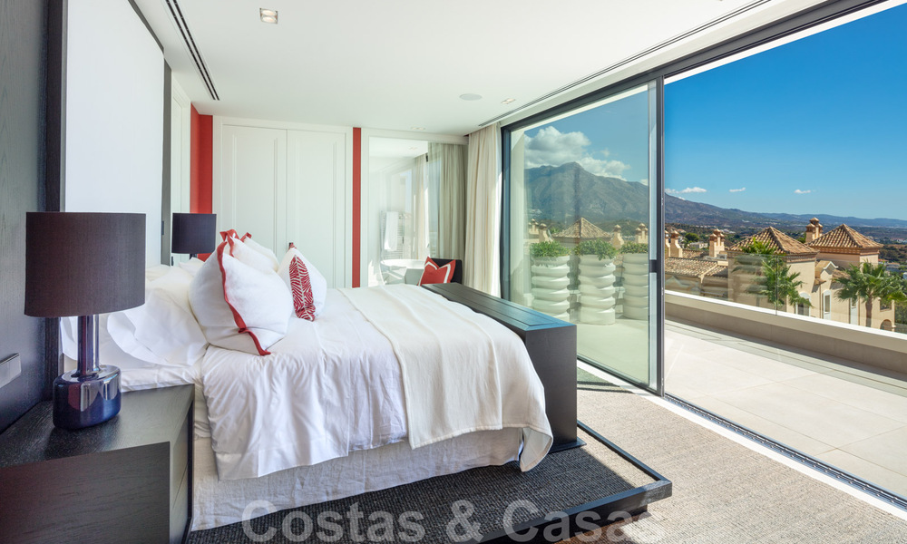 Llave en mano, villa de lujo con vistas panorámicas al mar, en un resort de golf de primera categoría, Benahavis - Marbella 38528