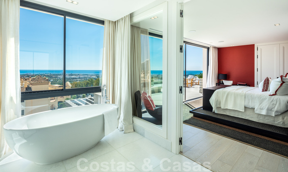 Llave en mano, villa de lujo con vistas panorámicas al mar, en un resort de golf de primera categoría, Benahavis - Marbella 38531