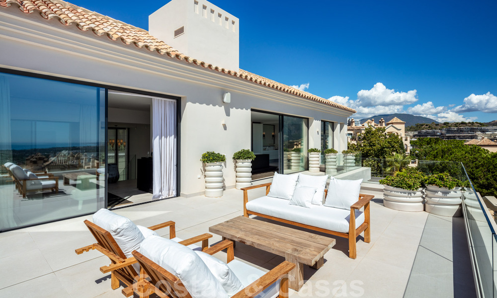 Llave en mano, villa de lujo con vistas panorámicas al mar, en un resort de golf de primera categoría, Benahavis - Marbella 38535