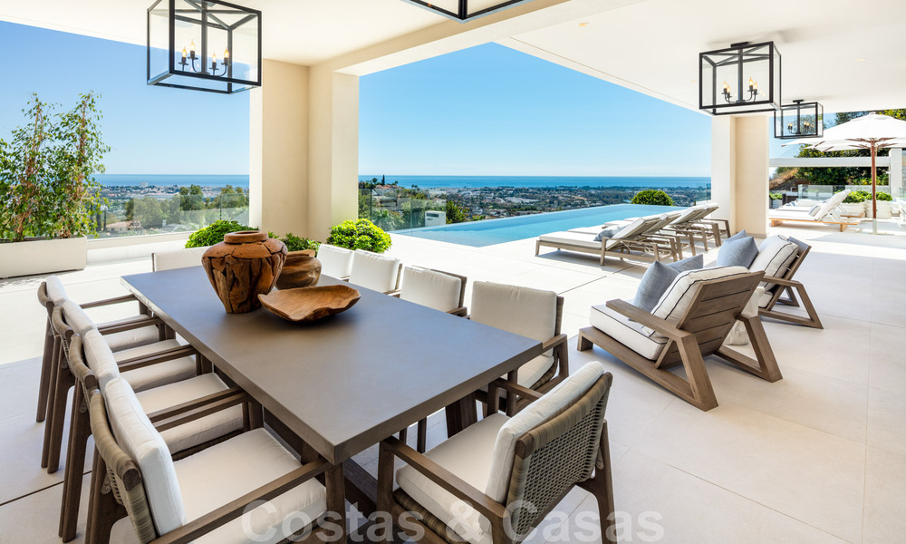 Llave en mano, villa de lujo con vistas panorámicas al mar, en un resort de golf de primera categoría, Benahavis - Marbella 38543