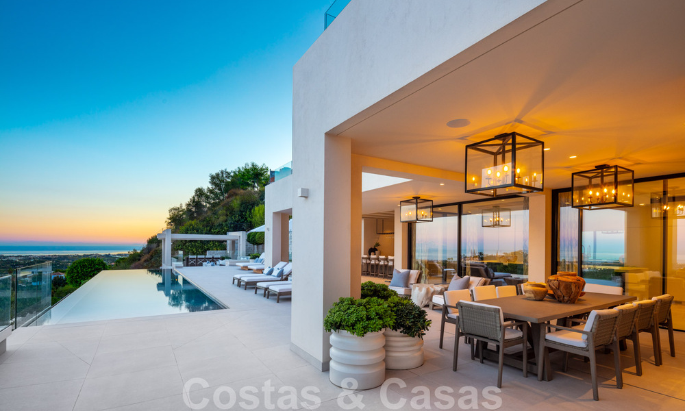 Llave en mano, villa de lujo con vistas panorámicas al mar, en un resort de golf de primera categoría, Benahavis - Marbella 38555