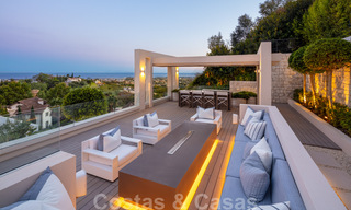 Llave en mano, villa de lujo con vistas panorámicas al mar, en un resort de golf de primera categoría, Benahavis - Marbella 38556 