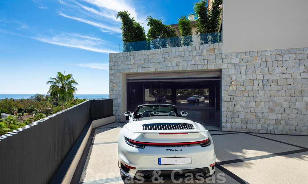 Llave en mano, villa de lujo con vistas panorámicas al mar, en un resort de golf de primera categoría, Benahavis - Marbella 38558