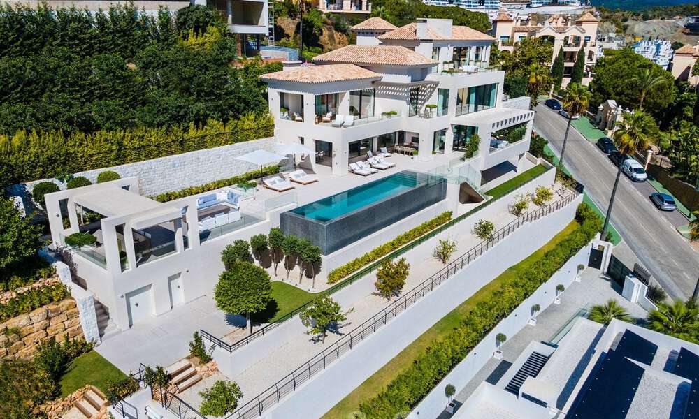 Llave en mano, villa de lujo con vistas panorámicas al mar, en un resort de golf de primera categoría, Benahavis - Marbella 38559