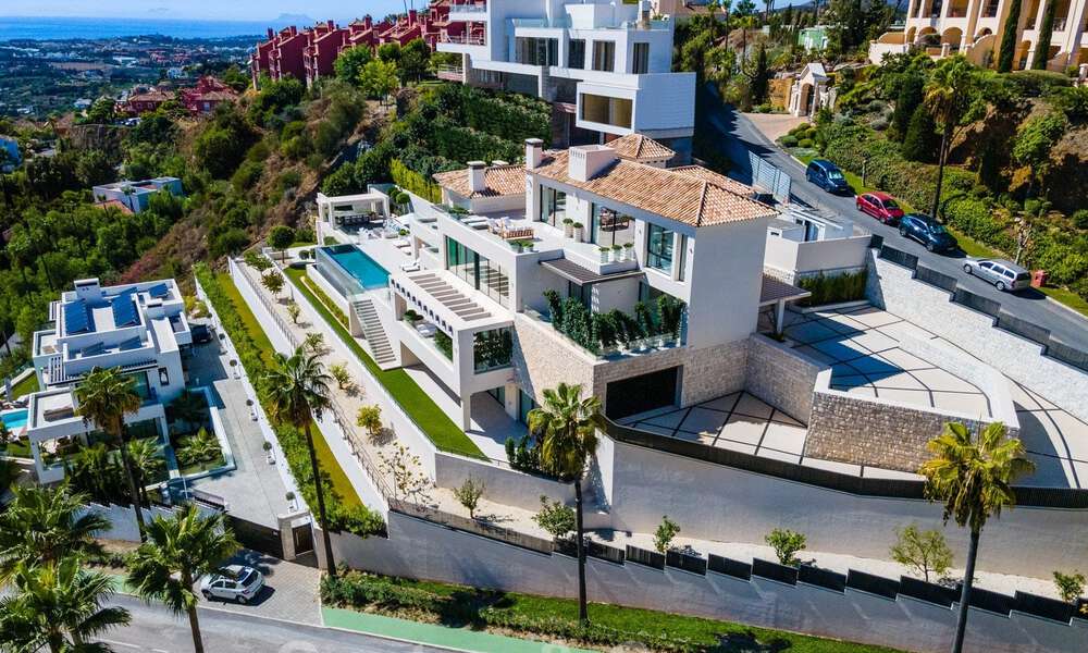 Llave en mano, villa de lujo con vistas panorámicas al mar, en un resort de golf de primera categoría, Benahavis - Marbella 38560