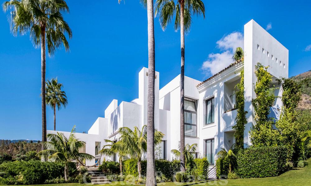 Villa lujosa y contemporánea en venta de primera línea de golf con impresionantes vistas en el exclusivo complejo La Zagaleta, Benahavis - Marbella 38667