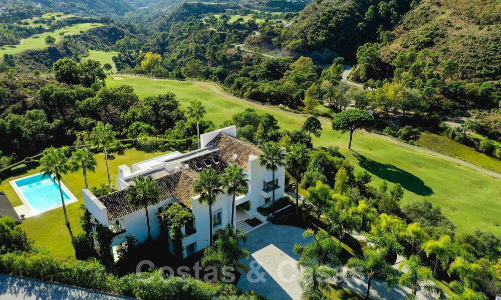 Villa lujosa y contemporánea en venta de primera línea de golf con impresionantes vistas en el exclusivo complejo La Zagaleta, Benahavis - Marbella 38684