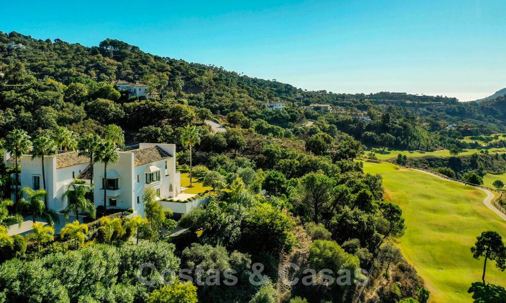 Villa lujosa y contemporánea en venta de primera línea de golf con impresionantes vistas en el exclusivo complejo La Zagaleta, Benahavis - Marbella 38710