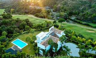 Villa lujosa y contemporánea en venta de primera línea de golf con impresionantes vistas en el exclusivo complejo La Zagaleta, Benahavis - Marbella 38711 