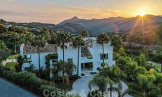 Villa lujosa y contemporánea en venta de primera línea de golf con impresionantes vistas en el exclusivo complejo La Zagaleta, Benahavis - Marbella 38713 