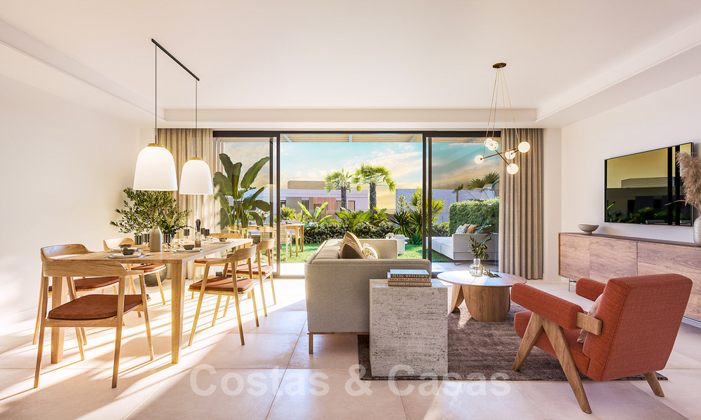 Nueva promoción de viviendas de lujo en venta, en primera línea de golf en Mijas, Costa del Sol 38724