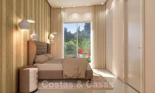 Moderna villa de lujo en venta en una exclusiva urbanización a un paso de la playa en la Milla de Oro de Marbella 38796 