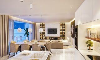 Apartamentos de lujo, modernos y contemporáneos, con preciosas vistas al mar, en venta a un paso del centro de Marbella 38908 